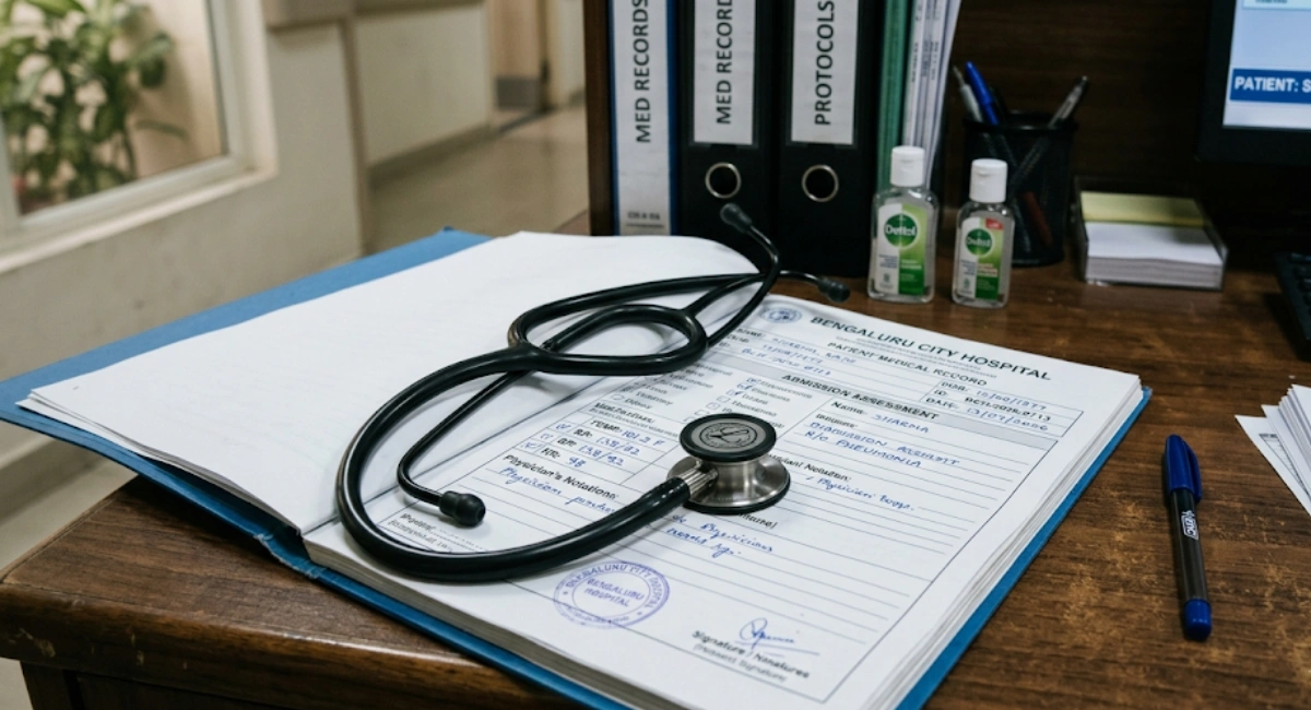 Stethoscope on a medical chart representing Florida medical malpractice claims and patient legal rights